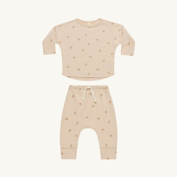 Quincy Mae Other - Quincy Mae rainbows ORGANIC set 3-6